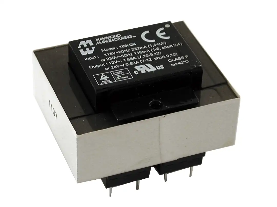 183F24 - 183 Series Low Voltage PCB Mount - Universal - 2.5 VA to 56 VA